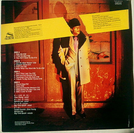Zora Young & Bonnie Lee & Big Time Sarah : Blues With The Girls (2xLP, Album)