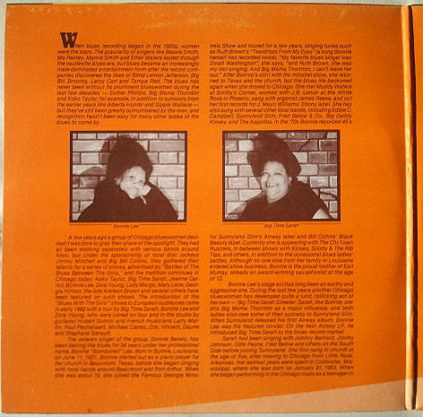 Zora Young & Bonnie Lee & Big Time Sarah : Blues With The Girls (2xLP, Album)