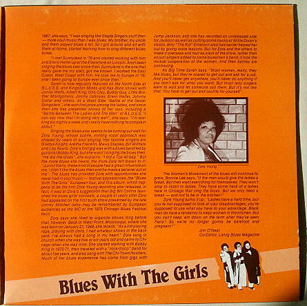 Zora Young & Bonnie Lee & Big Time Sarah : Blues With The Girls (2xLP, Album)