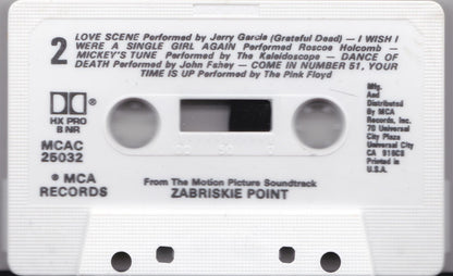 Various : Zabriskie Point (Music From The Motion Picture Soundtrack) (Cass, Comp, RE, Dol)