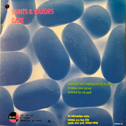 Aenone : Saints & Razors EP (7", Whi)