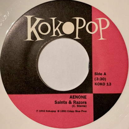 Aenone : Saints & Razors EP (7", Whi)
