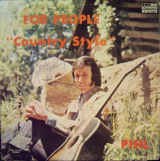 Phil Enloe : For People "Country Style" (LP)