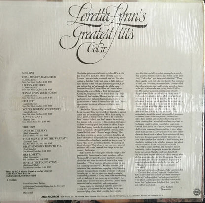 Loretta Lynn : Loretta Lynn's Greatest Hits Vol. II (LP, Comp, RE)