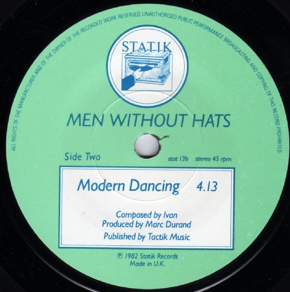 Men Without Hats : Antarctica (7", Single)