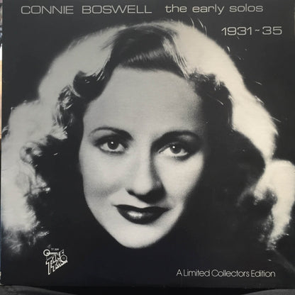 Connie Boswell : The Early Solos 1931 - 35 (LP, Comp)