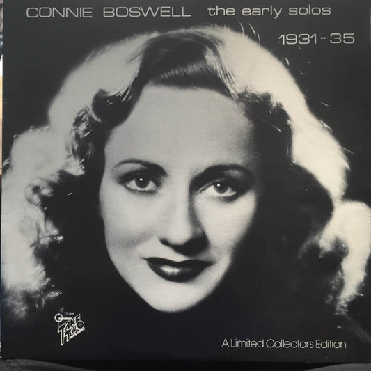 Connie Boswell : The Early Solos 1931 - 35 (LP, Comp)