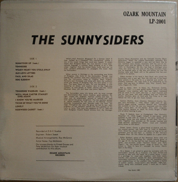 The Sunnysiders (2) : The Sunnysiders (LP)