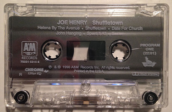 Joe Henry : Shuffletown (Cass, Album, Dol)