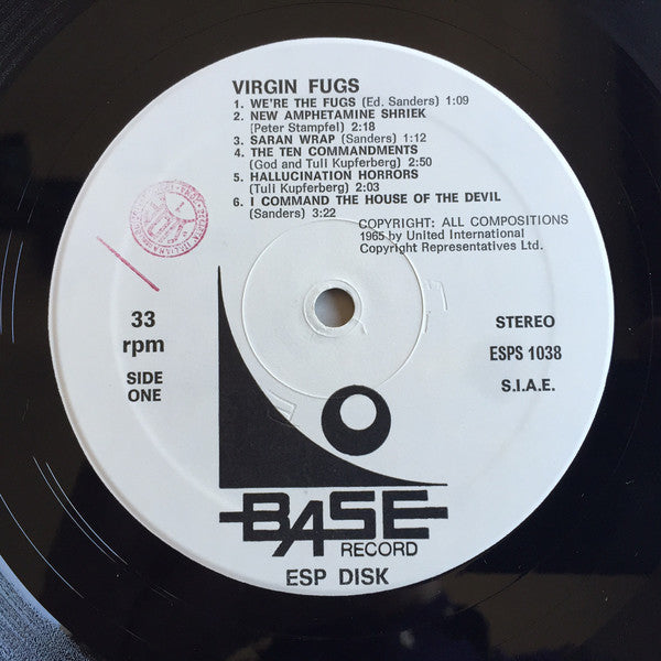 The Fugs : Virgin Fugs (LP, Album, RE)