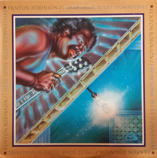 Fenton Robinson : I Hear Some Blues Downstairs (LP, Album)