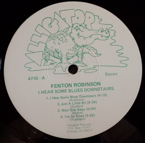 Fenton Robinson : I Hear Some Blues Downstairs (LP, Album)