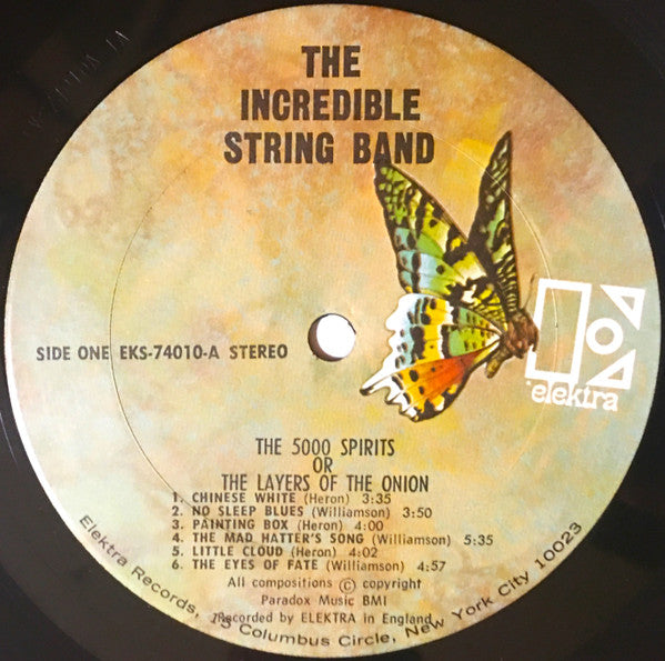 The Incredible String Band : The 5000 Spirits Or The Layers Of The Onion (LP, Album, RE, But)