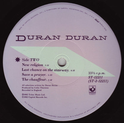 Duran Duran : Rio (LP, Album, 1st)