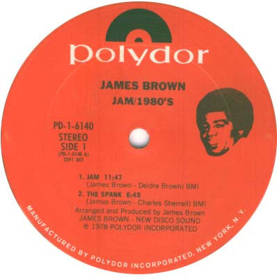 James Brown : Jam/1980's (LP, Album)