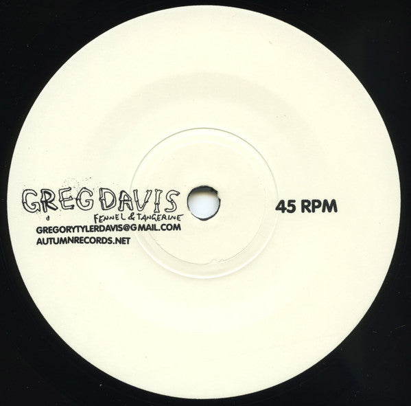 Greg Davis / Of (3) : Split Seven Inch (7")