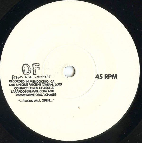 Greg Davis / Of (3) : Split Seven Inch (7")