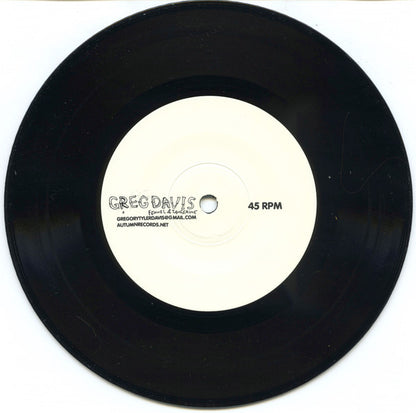 Greg Davis / Of (3) : Split Seven Inch (7")