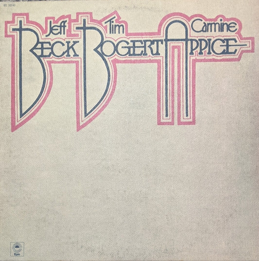 Beck, Bogert & Appice : Beck, Bogert & Appice (LP, Album, RP)