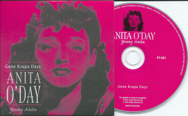 Anita O'Day : Young Anita (Box, Comp + 4xCD, RM)