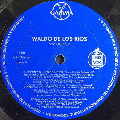 Waldo De Los Rios : Sinfonias 2 (LP, Album)