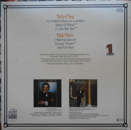 Alan Price : In a Word Six Love Songs by Alan Price (12", EP)