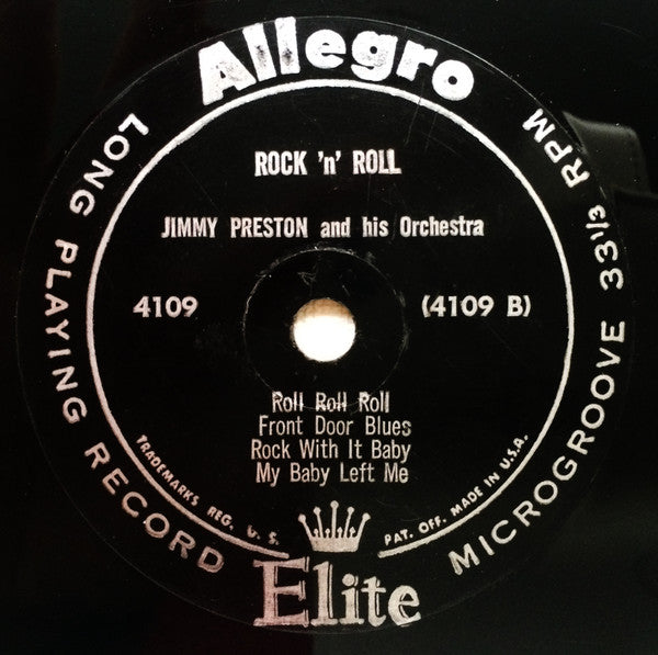 Cootie Williams And His Orchestra / Jimmy Preston And His Band : Rock 'n' Roll (10")