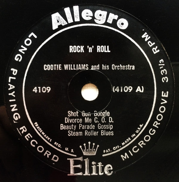 Cootie Williams And His Orchestra / Jimmy Preston And His Band : Rock 'n' Roll (10")