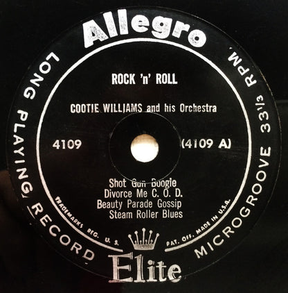 Cootie Williams And His Orchestra / Jimmy Preston And His Band : Rock 'n' Roll (10")
