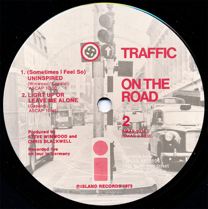 Traffic : On The Road (LP, Album, M/Print, San)