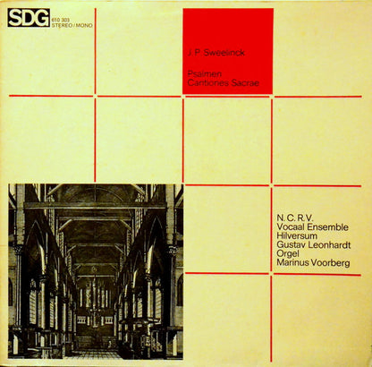 Jan Pieterszoon Sweelinck - NCRV Vocaal Ensemble, Gustav Leonhardt, Marinus Voorberg : Psalmen / Cantiones Sacrae (LP)