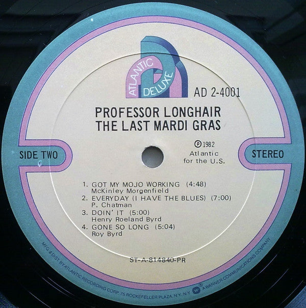 Professor Longhair : The Last Mardi Gras (2xLP, Album, PR )