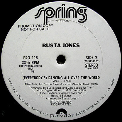 Busta Jones : (You) Keep On Making Me Hot (12", Promo)