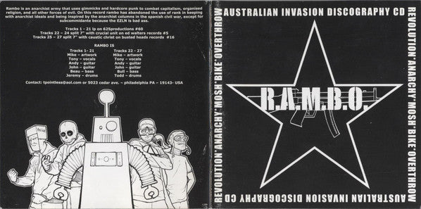 R.A.M.B.O. : Australian Invasion Discography CD (CD, Comp)