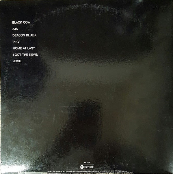 Steely Dan : Aja (LP, Album, San)