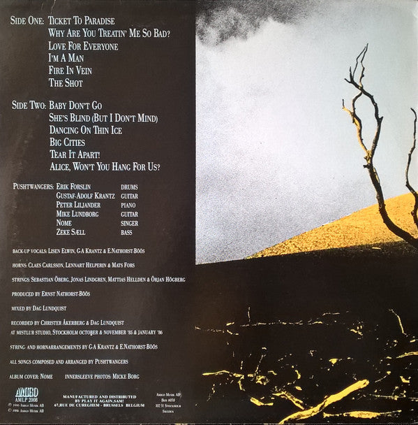 Pushtwangers : Here We Go Again... (LP, Album)