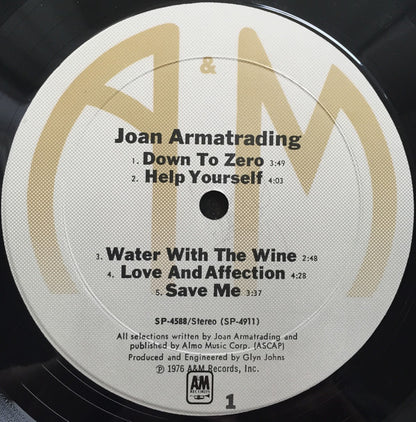 Joan Armatrading : Joan Armatrading (LP, Album, Mon)