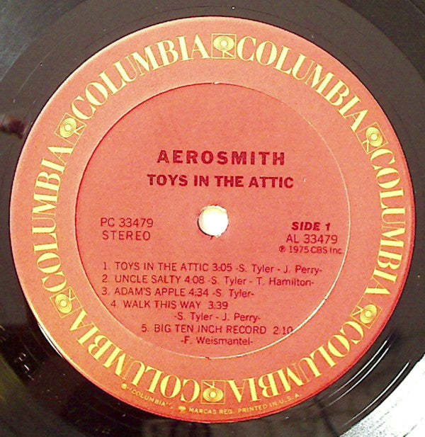 Aerosmith : Toys In The Attic (LP, Album)