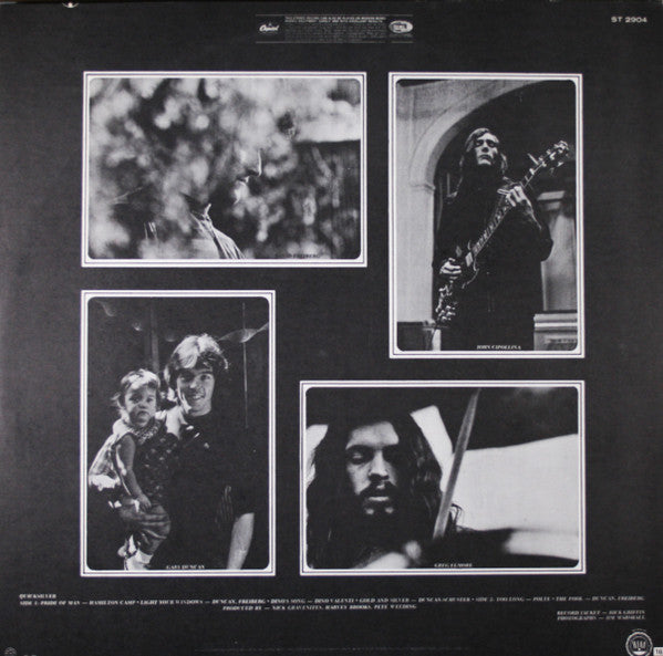 Quicksilver Messenger Service : Quicksilver Messenger Service (LP, Album, RE)