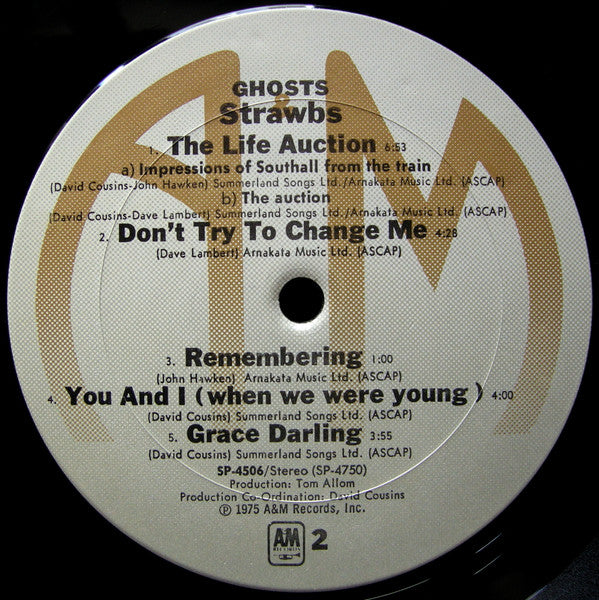 Strawbs : Ghosts (LP, Album, Pit)