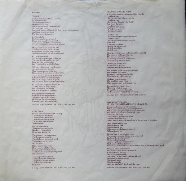 Strawbs : Ghosts (LP, Album, Pit)