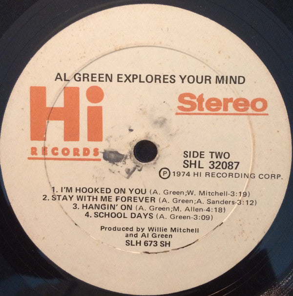 Al Green : Explores Your Mind (LP, Album, SH )