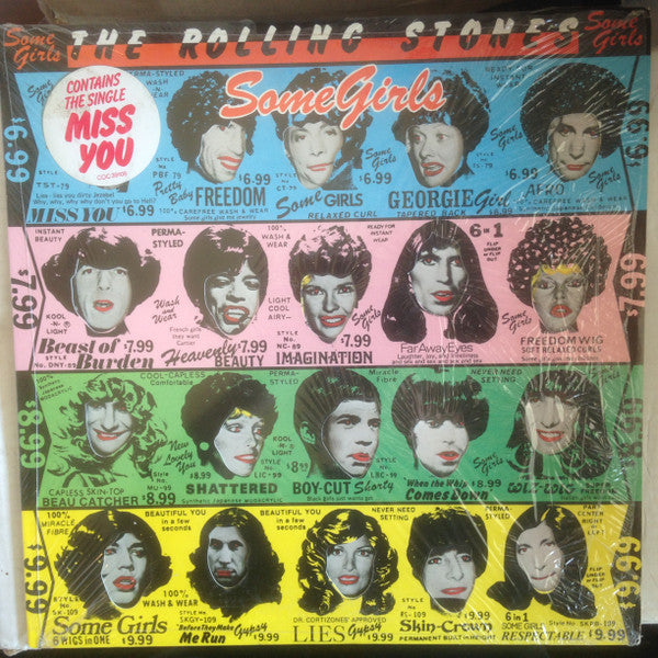 The Rolling Stones : Some Girls (LP, Album, 1st)