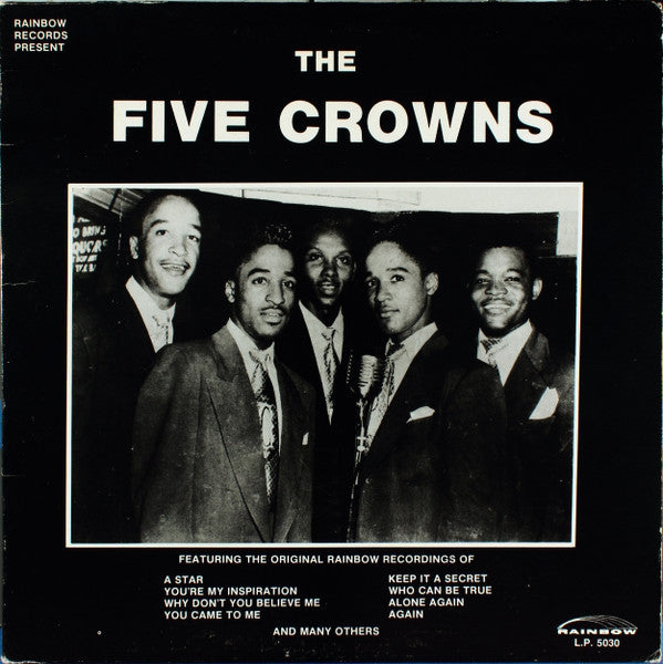 The Five Crowns : The Rainbow Sessions (LP, Album, Comp)