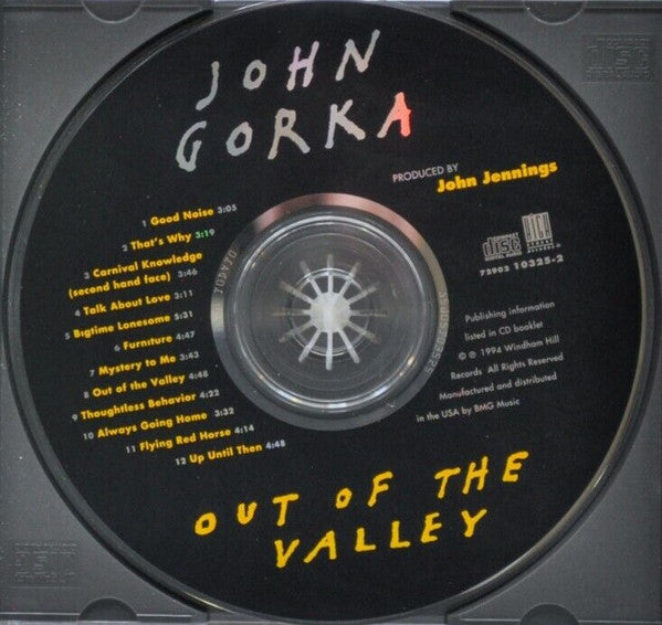 John Gorka : Out Of The Valley (CD, Album)