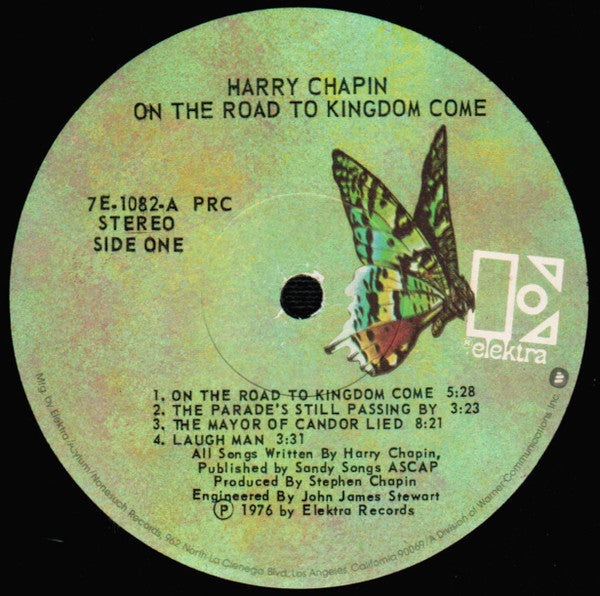 Harry Chapin : On The Road To Kingdom Come (LP, Album, PRC)
