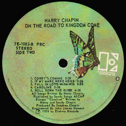 Harry Chapin : On The Road To Kingdom Come (LP, Album, PRC)