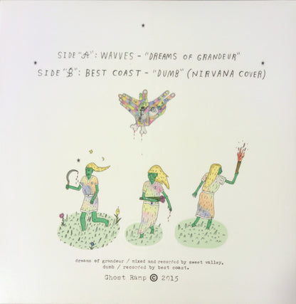 Wavves, Best Coast : Summer Is Forever 2 (7", Club, Ltd, Yel)