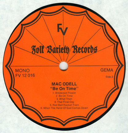 Mac Odell : Be On Time (LP, Album)
