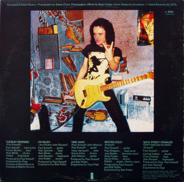 Kossoff* : Back Street Crawler (LP, Album)